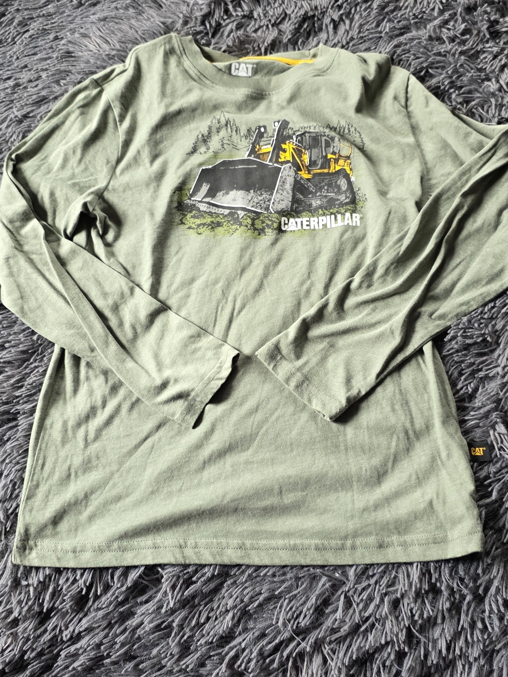 Caterpillar Boys Long Sleeve Tee